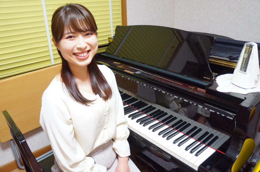 京都府宇治市のピアノ教室『おおにし音楽教室』のピアノ講師(大西遥)