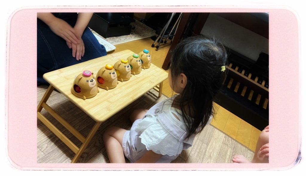 京都府宇治市のピアノ教室『おおにし音楽教室』のコース案内『一歳からのプレピアノコース』詳細