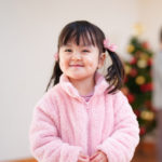 「おもしろいなぁ～もういっかいやりたい！」おばけが出てきてニコニコ♪　Yちゃん(3歳　年中)